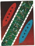 1950 Baltimore Colts (NFL) vs. Chicago Cardinals Official Program 