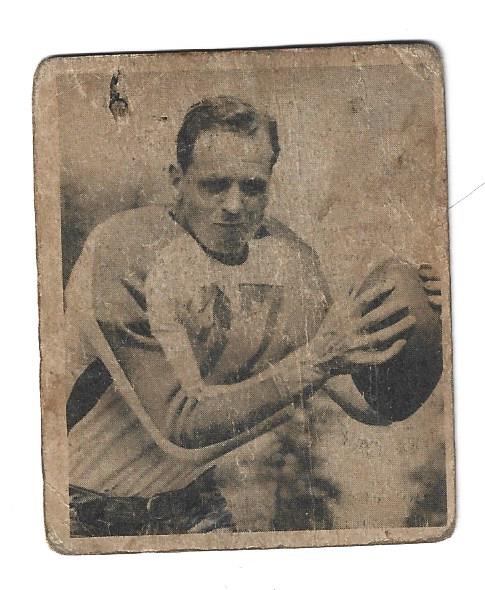 1948 Bowman Football - Ernie Steele (Philadelphia Eagles)  - Football Card