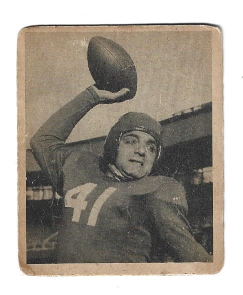 1948 Paul Governali Bowman Football Card