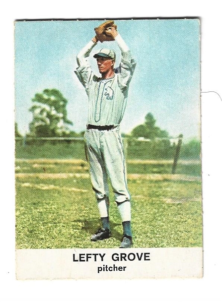 1961 Lefty Grove (HOF) Golden Press Baseball Card * Crease-Free