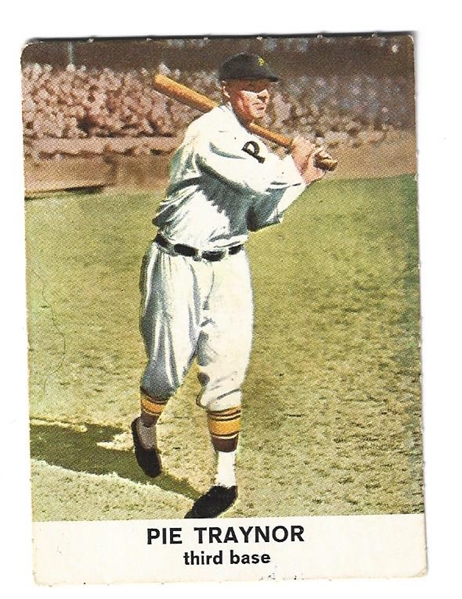 1961 Pie Traynor (HOF) Golden Press Baseball Card * Crease-Free