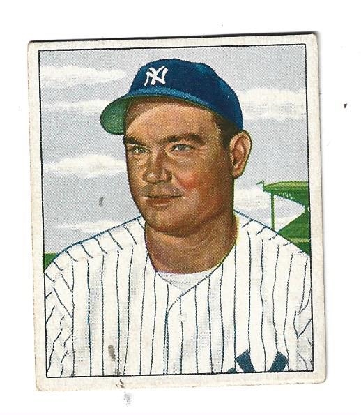 1950 Johnny Mize (HOF) Bowman Baseball Card - # 139