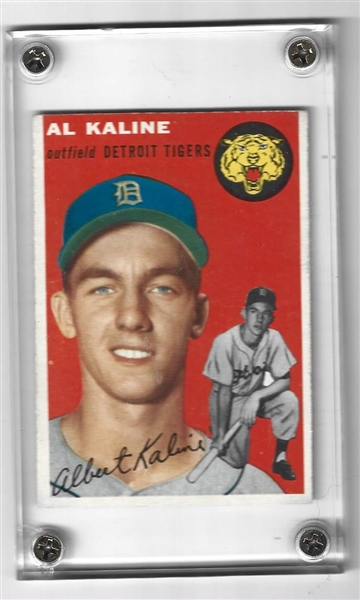 1954 Al Kaline (HOF) Rookie Card - # 201