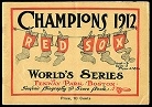 1912 World Series Official Program at Boston