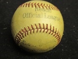 1940 Cleveland Indians Autographed Team Baseball with Bob Feller