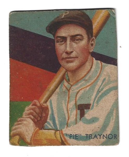 1935 Diamond Stars Pie Traynor (HOF) Baseball Card