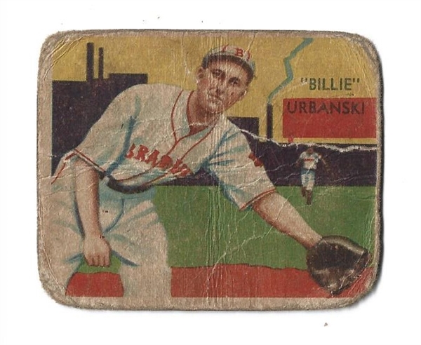 1935 Diamond Stars Billy Urbanski Baseball Card