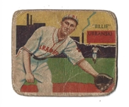 1935 Diamond Stars Billy Urbanski Baseball Card