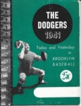 1941 Brooklyn Dodgers (NL Champions) Official Yearbook