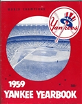 1959 NY Yankees Official Yearbook