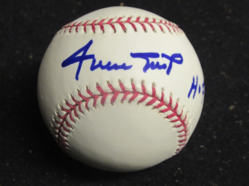 Willie Mays (HOF) Autographed ONL Baseball 