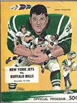 1965 NY Jets vs. Buffalo Bills (AFL) Official Program