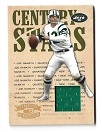 2005 Joe Namath (HOF) Century Sports (Donruss) Game Worn Memorabilia Piece