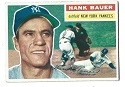 1956 Hank Bauer (NY Yankees) Topps Baseball Card 