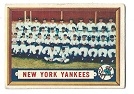 1957 NY Yankees Team Card - Nice Grade