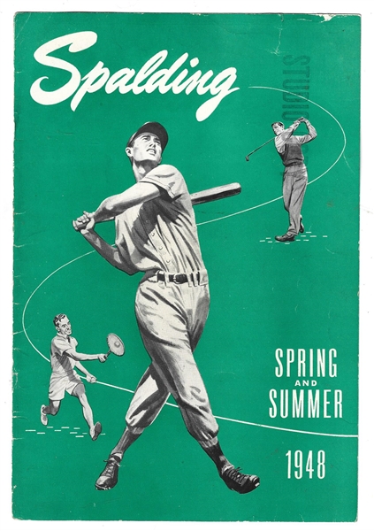 1948 Ted Williams (HOF) Spalding Catalogue 