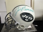 Joe Namath (HOF) Autographed Riddell Mini Helmet