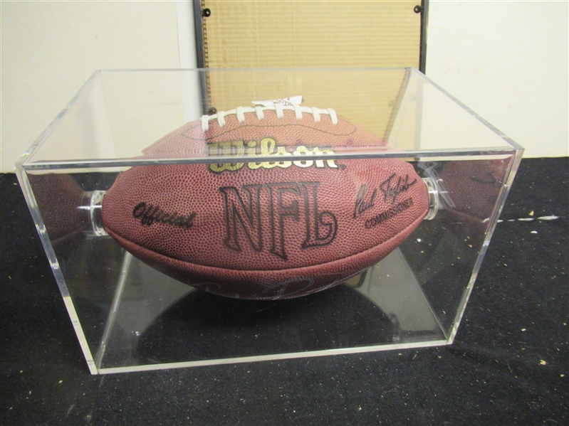 Chad Pennington (HOF) NY Jets Autographed Regulation Size Football  