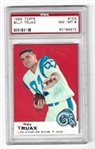 1969 Billy Truax (LA Rams) Topps Football Card Graded PSA 8