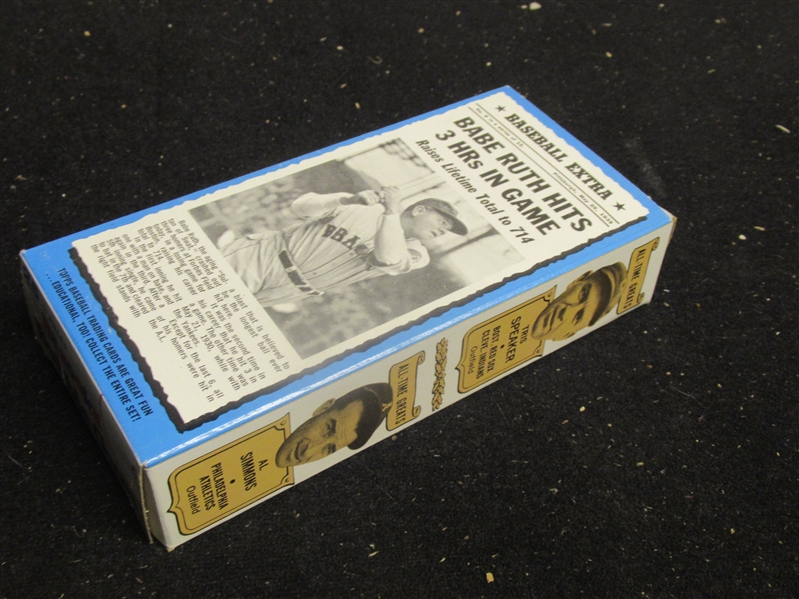 Babe Ruth (HOF) Bazooka Empty Gum Display Box