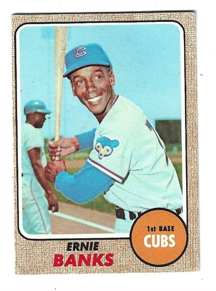 1968 Ernie Banks (HOF) Topps Baseball Card - Better Grade