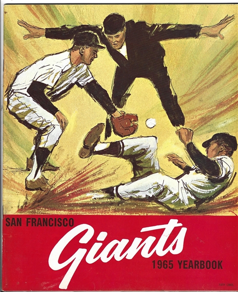 1965 SF Giants (NL) Official Yearbook