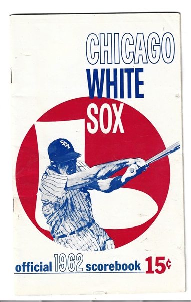 1952 & 1962 Chicago White Sox Lot of (2) Programs