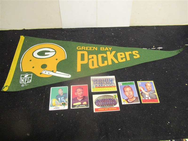 1950's - 2000's Green Bay Packers (13x NFL Champions) Memorabilia Lot