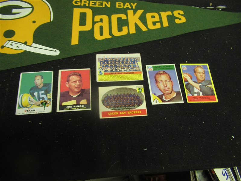 1950's - 2000's Green Bay Packers (13x NFL Champions) Memorabilia Lot