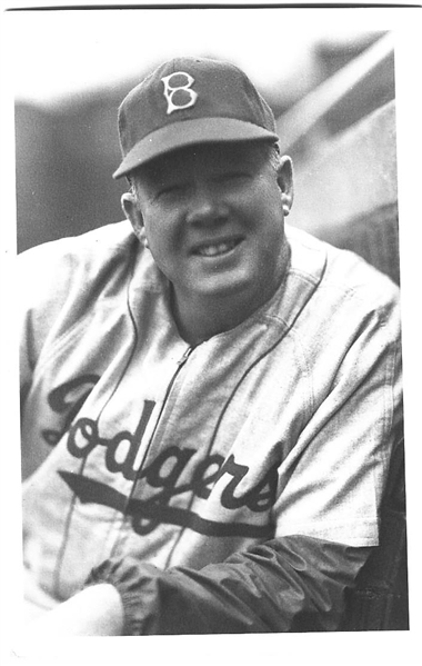 1940's Brace Photo Postcard - Don Padgett (Brooklyn Dodgers) 