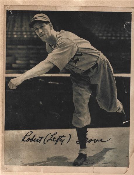 1934 Lefty Grove (HOF) Butterfinger R310 Premium 