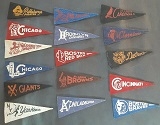 1950 American Nut & Chocolate - NY Yankees 4 Mini Felt Pennant