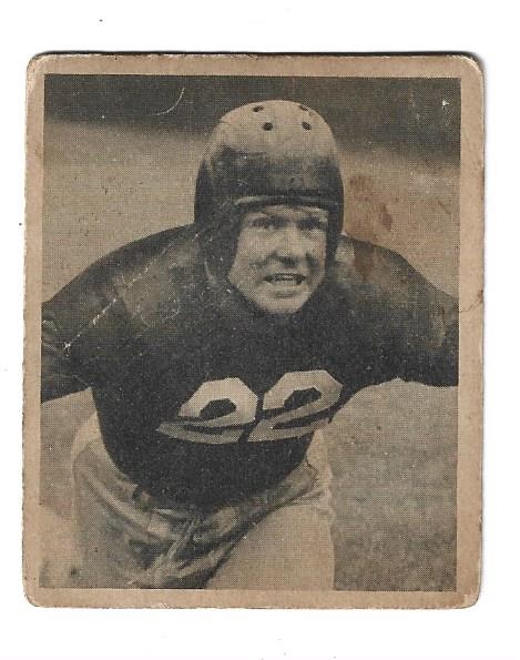 1948 Bowman - Chris Iversen (NY Giants) - Football Card