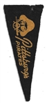 1950 Pittsburgh Pirates American Nut and Chocolate Felt Mini Pennant