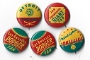 1965 Guys Potato Chips Lot of (5) Pinback Buttons