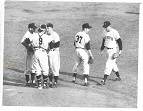 1954 World Series Game #1 UPA Wire Photo (Cleveland Indians vs. NY Giants)