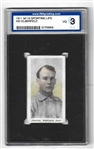 1911 Kid Elberfeld (Washington Senators) M116 Sporting Life Card ISA Graded 3