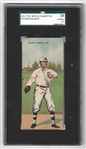 1911 Rucker/Daubert T201 Mecca Folder Series Tobacco Card SGC Graded 2.5