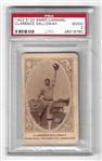 1922 Clarence Galloway E120 American Caramel Tobacco Card PSA Graded 2