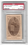 1922 American Caramel Al Sothoron (Cleveland Indians) E120 Tobacco Card PSA Graded 2