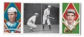 1912 Hassan Triple Fold T202 - Chief Bender (HOF) & Ira Thomas 