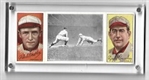 1912 Hassan Triple Fold T202 - Roger Bresnahan (HOF) & Rebel Oakes