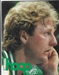 1986 Philadelphia 76ers (NBA) vs. Boston Celtics Official Program at Philadelphia