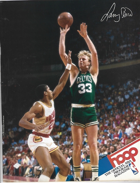 1985 Philadelphia 76'ers (NBA) vs. Boston Celtics Official Program