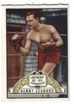 1951 Topps Ringside - Benny Leonard (Lightweight Champion) Boxing Card