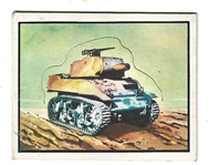 1950 Topps Freedoms  War (Tanks) Trading Card