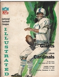 1965 NY Giants (NFL) vs. St. Louis Cardinals Official Program 