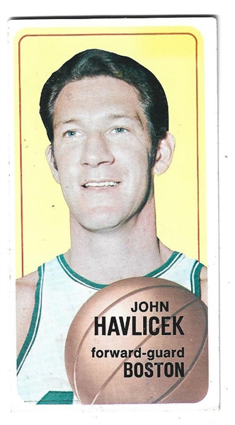 1970-71 John Havlicek Topps Basketball Card - 