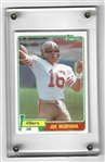 1981 Joe Montana (HOF) Topps Rookie Card