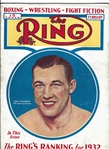 1933 The Ring Magazine - Jack Sharkey (Heavyweight) - Fighter of the Year